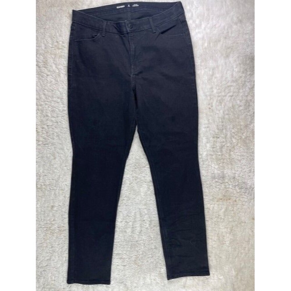 Hollister Size 28 Wmens Jeans Ultra High Rise Mom Jean Black Raw Hem Stretch